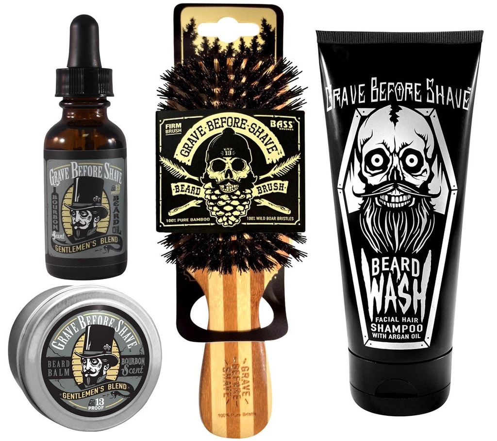 Grave Beard Care Pack pred ShaveTM (džentlmenská zmes)