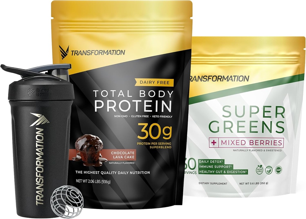 Transformácia Čokoládový proteínový prášok, Super Zelené Superfood Zelená šťava Prášok a výkon Izolovaný fľaša Shaker