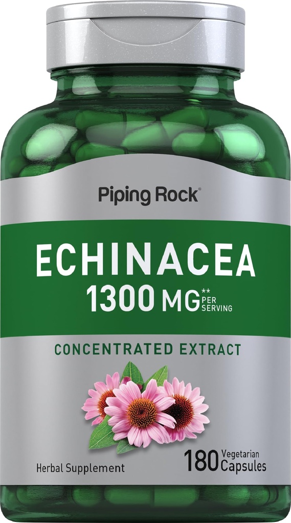 Piping Rock Echinacea Extract Kapsule 1300mg 