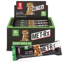 MET-Rx Big 100 Colossal Protein Bars, Crispy Apple Pie Replacement Bars, 9 Count