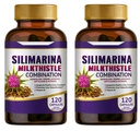 Silimarina Milk Thistle Kombinácia, 2 balenia, 240 kapslí.