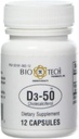 Bio-Tech Pharmacal Vitamín D3 (D3-50 50k IU, počet 12)