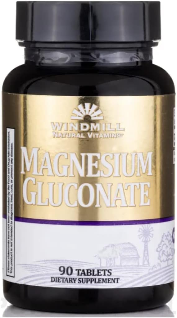 Magnézium glukonát 90 kariet - z veterného mlyna (2Pk)