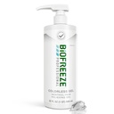 Biofreeze Professional Gel Pain Relief for Knee, Krk, Hip, Joint, Rameno, & Jednoduché Backache, Artritída Bolesť Reliever, Bolesť svalov Bolesť Relief, Bezfarebný mentolový gél 32 Fl Oz