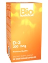 Bio Nutrition D3 12000 Iu Vegi-Caps, 50 Počet