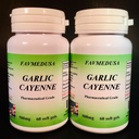 Cesnak Cayenne, Made in USA - 120 (2x60) softgels