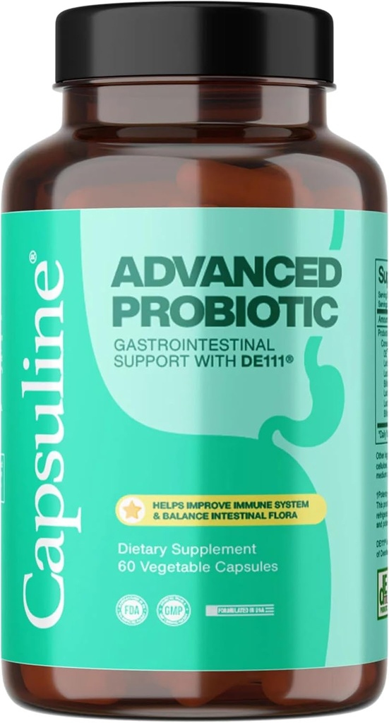 Capsuline Advanced Probiotic DE111 kmeň Bacillus Subtilis Spore Based, 11, 5 miliardy CFU