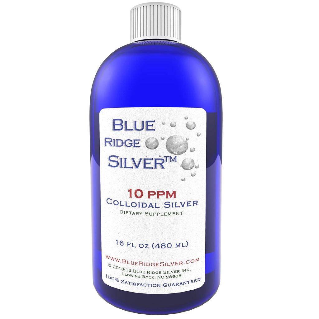 10 ppm 16 oz Koloidné striebro Prírodná imúnna podpora Zdravie Doplnok