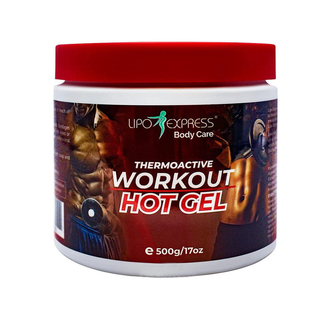Cvičenie Zvýšenie tuku pálenie horúci gél LipoExpress 17 Oz - Najlepšie Hot-Gel krém. Ideálne pre cvičenie a chudnutie. Termoaktívny horúci gél - tiež skvelé pre svalovú relaxáciu a masáž