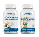 Natural Cure Labs Bundle: Premium Monolaurin 600mg + L-lyzín + Monolaurin 1:1 pomer