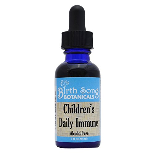 Narodenie Pieseň Botaniky Detské Organic Daily Immune Herbal Tinture, Bylinné Astragalus Supplement, 1oz Fľaša