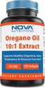 Nova Nutritions Oregano Oil 250 mg 10:1 Extract - Non-GMO & Gluten Free - Oregano olej - Immune Support - 120 Softgels