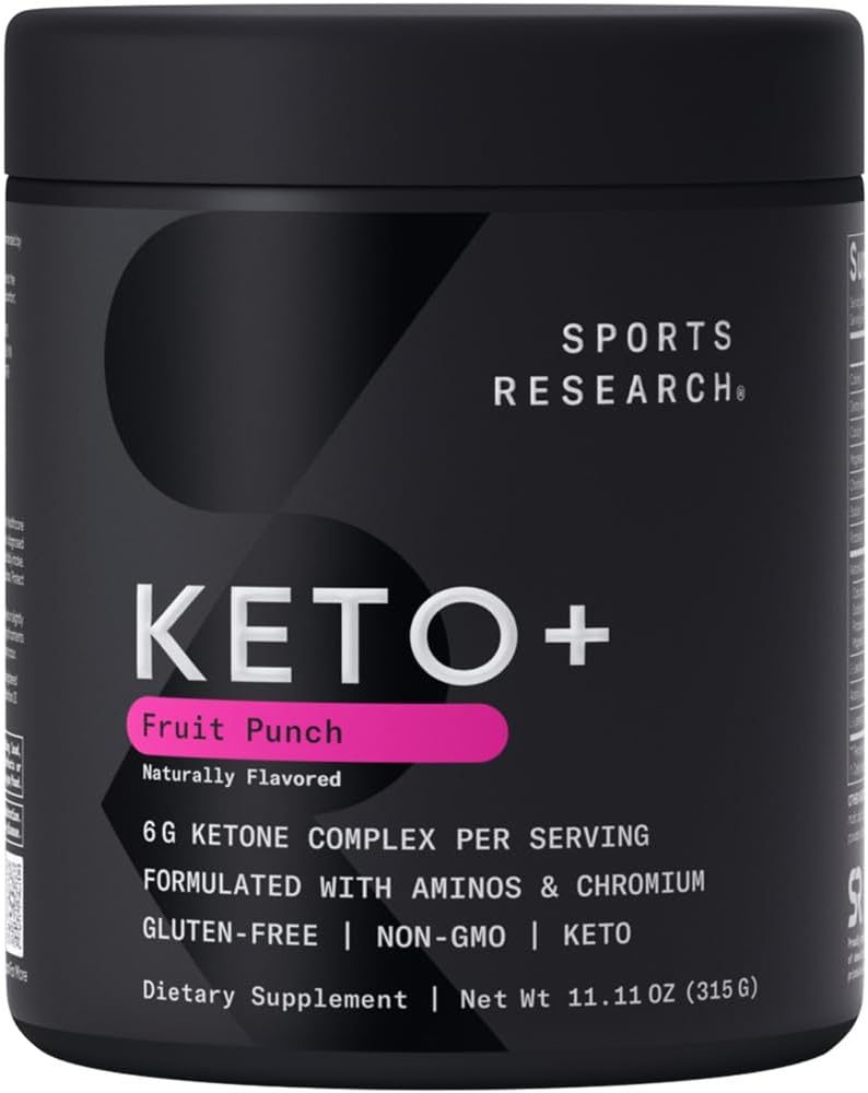 Športový výskum Keto Plus Exogenic Ketones with goBHB - 30 Servírovanie 