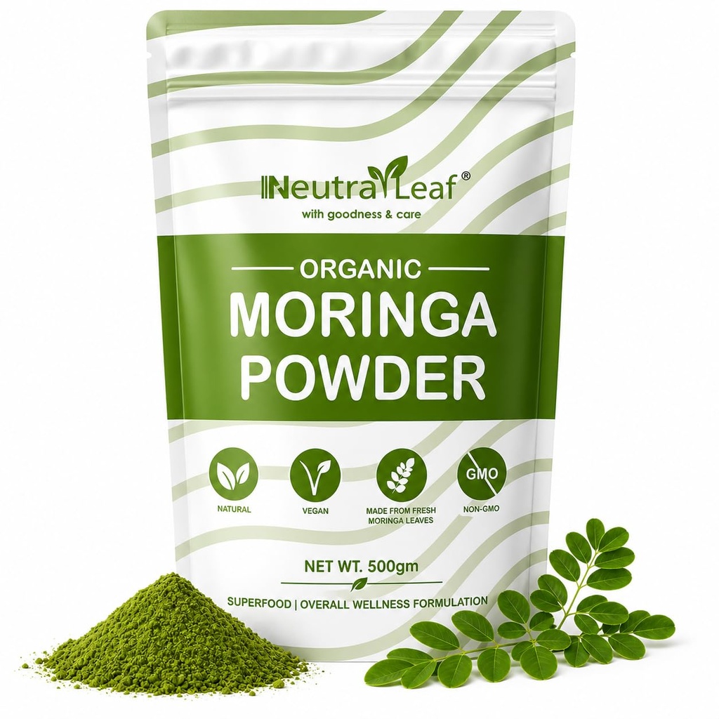 Organické Moringa Powder 500g 
