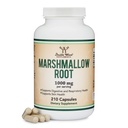 Marshmallow Root Kapsule (210 gróf, 1000mg za obsluhu) Vysoká v slizníc na podporu dýchacích ciest, kože a Gut opravy (Vegan Safe, lepok zadarmo) podľa Double Wood