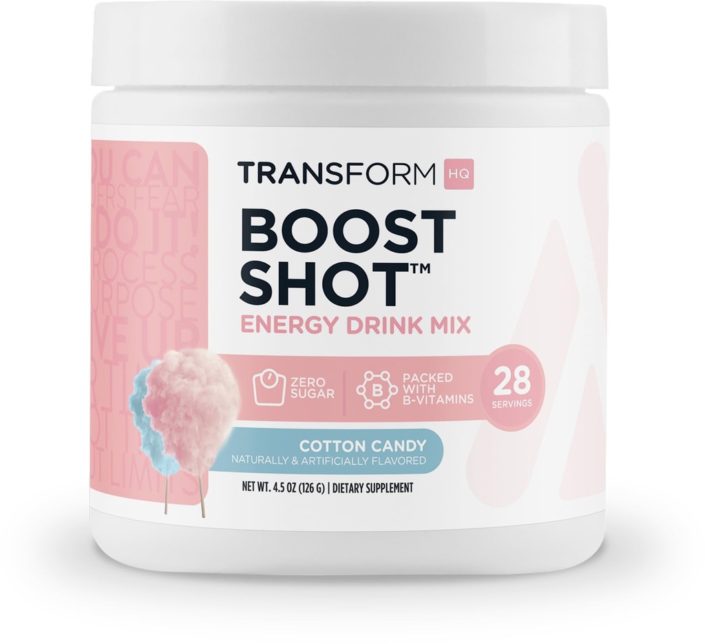 Transform HQ Boost Shot (28 Servings, Cotton Candy) 
