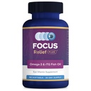Zaostrenie Relief Plus suché očné Formula (90 ct. 30 deň dodávky) Suché oko Omega 3 doplnok - Suchý očný Relief Supplement - Omega 3 Rybí olej pre suché oko