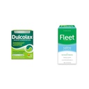 Dulcolax Jednodňová úľava Laxative 50 Počet a Fleet Saline Enema Dospelí Zápcha úľava 4 fľaše