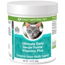 LEN NATURAL PET Ultimate Daily Senior Feline Multivitamín w/Taurine & L-Lysine 