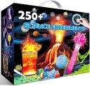 UNGLINGA 250+ Science Experiments Kits for Kids, Boys Girls Hračky Narodeniny Darčeky Myšlienky, Chemistry Set, S.T.E.M Activities Educational Project, Volcano Scientist Kit