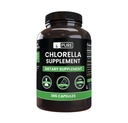 Pure Original Ingrediencie Chlorella (365 Kapsule) Žiadne horčík alebo ryžové výplne, Vždy čisté, Lab Overené