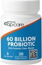 Probiotiká 60 miliárd CFU - 10 kmeňov + organické prebiotiká - imunitné, tráviace a črevné zdravie - podpora príležitostnej zápchy, hnačky, plynu a vdychovania - pre ženy a mužov (počet 30)