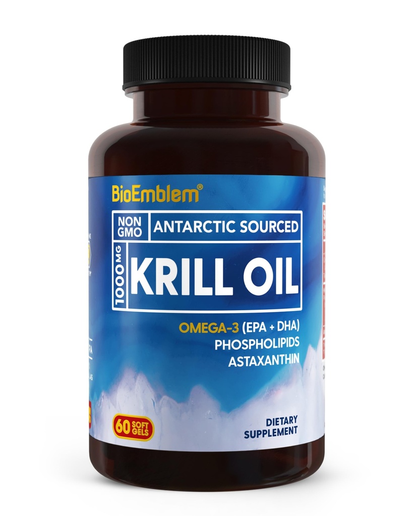BioEmblem Antarktída Krill Oil Supplement 