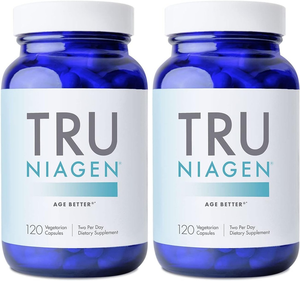 TRU NIAGEN patentovaný NAD doplnok pre anti-starnutie a bunkovú regeneráciu, Niagen, 60 300 mg Služby 