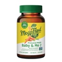 Megafood Baby & Me 2 prenatálne vitamíny a minerály - vitamíny pre ženy - s folátom (prírodná forma kyseliny listovej), cholínom, železom, jódom a vitamínom C, vitamínom D a viac - 120 kariet (60 servírovacích)