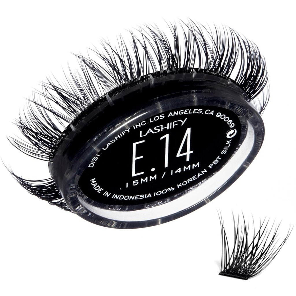 Lashife Extreme 14mm Gossamer DIY predĺženie rias znovu naplniť, čierna, ľahko falošné Lashes pridať tremendous objem