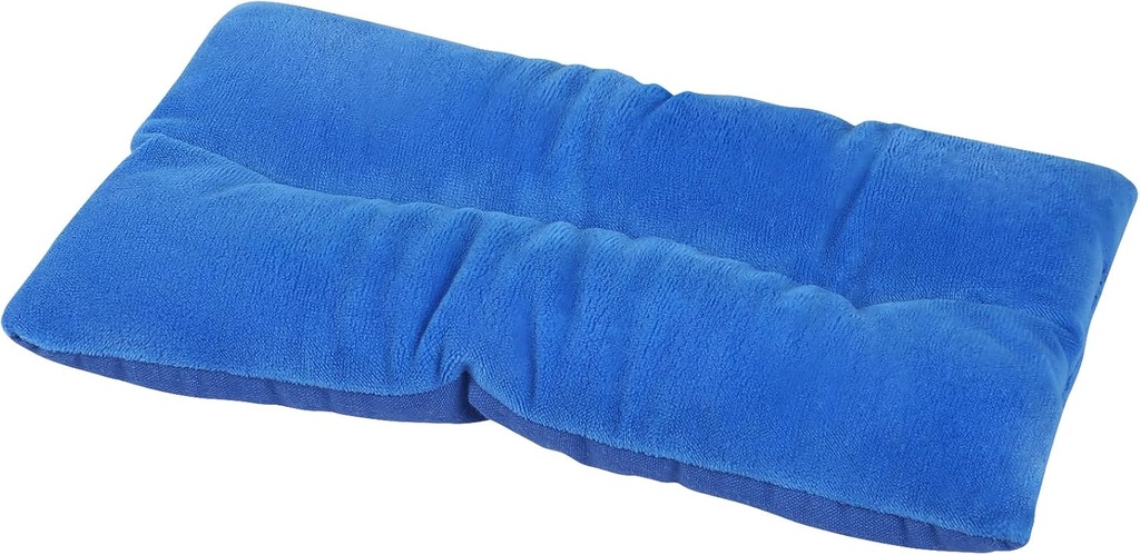 Atsuwell Mikrovlnná rúra Kúrenie Pad, Ryža Mikrovlnná Moist Tepelný Pack pre Kŕče, Krk a plecnice, Koleno, Wrist, Joints, Bean Bag Kúrenie Pad pre teplé kompresie, Relaxácia, Modrá