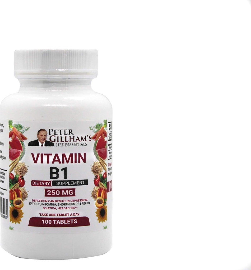 Peter's Choice B1 tablety Diétne doplnky (B1 250 mg, 100 tabliet)