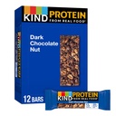 KIND Protein Snack Bar, Dark Chocolate Nut, Zdravé Snacks, Gluten Free, 12g Plant Protein, 12 Count