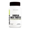 NutraBio European Milk Thitle Supplement, 241mg - Podporuje Antioxidant Výhody a wellness, 90 Kapsule