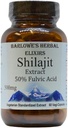 Barlowe bylinné Elixirs Shilajit extraktu 500mg per kapsule 