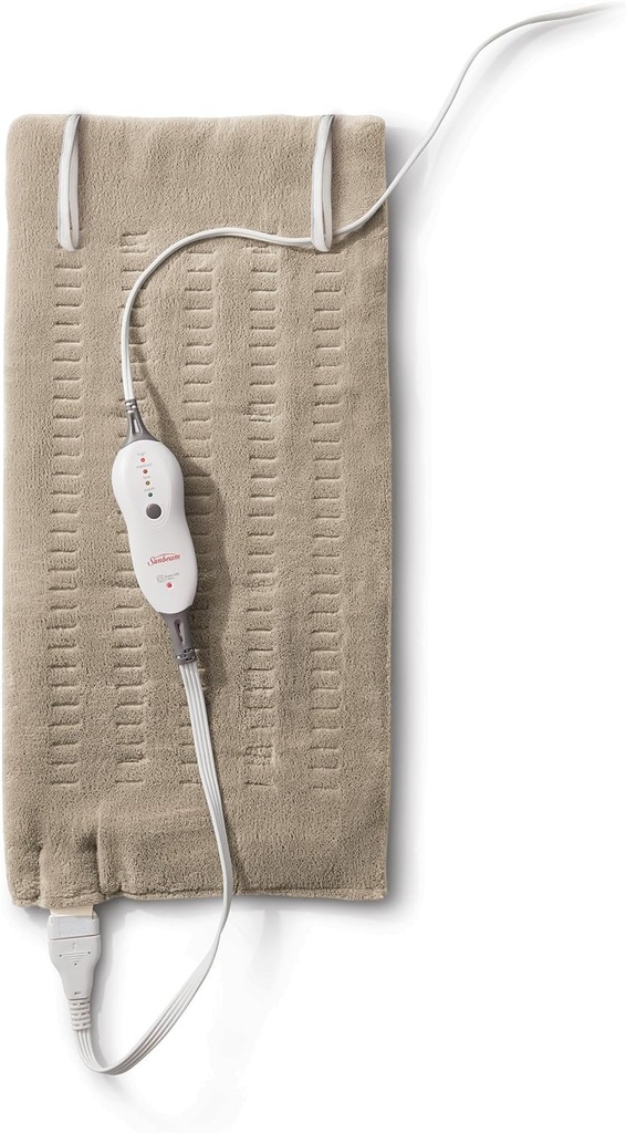 Slnečný lúč Premium slnečný lúč Kúrenie Pad s kompaktné úložisko King Size Beige