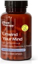 Plant Therapy Rewind Your Mind Herbal Supplement Kapsule, prirodzene relaxačné, Pomáha upokojiť zaneprázdnený mozog, veľký po dlhom dni alebo pred spaním, 120 Vegetariánske kapsule (4 mesiace dodávky), Made in The USA