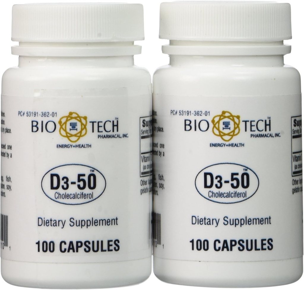 Bio-Tech - D3-50 50 000 IU, počet 100 (dávka 2)