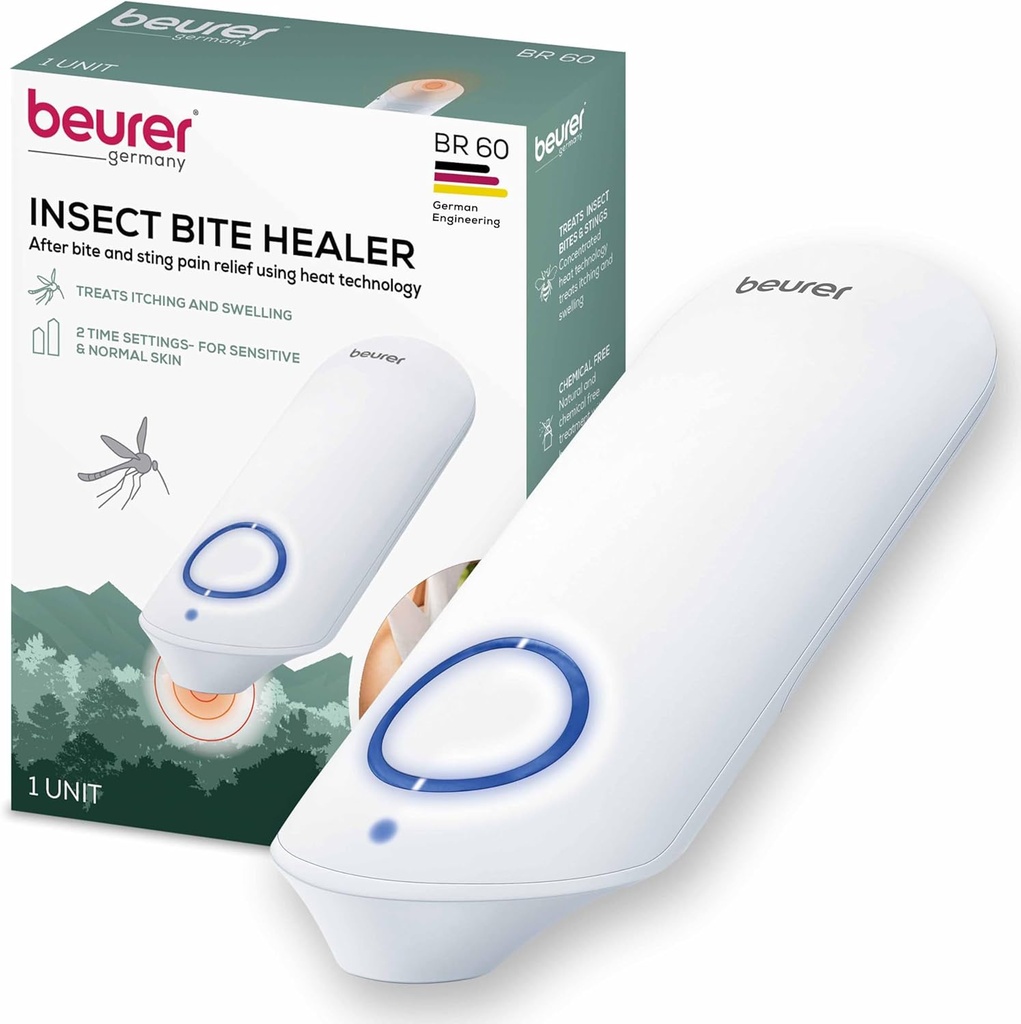 Beurer BR60 proti hmyzu Sting a úľava proti hmyzu, Bug Bite liečiteľ pre chemickú liečbu bez hmyzu Bites, non-Toxic prírodná úľava od svrbenie a opuch, pre mosquito Bites
