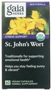 Gaia byliny St. John's Wort, Vegan Tekuté Kapsule, 60 Gróf - Podpora stresu na podporu pozitívne a slnečné nálady
