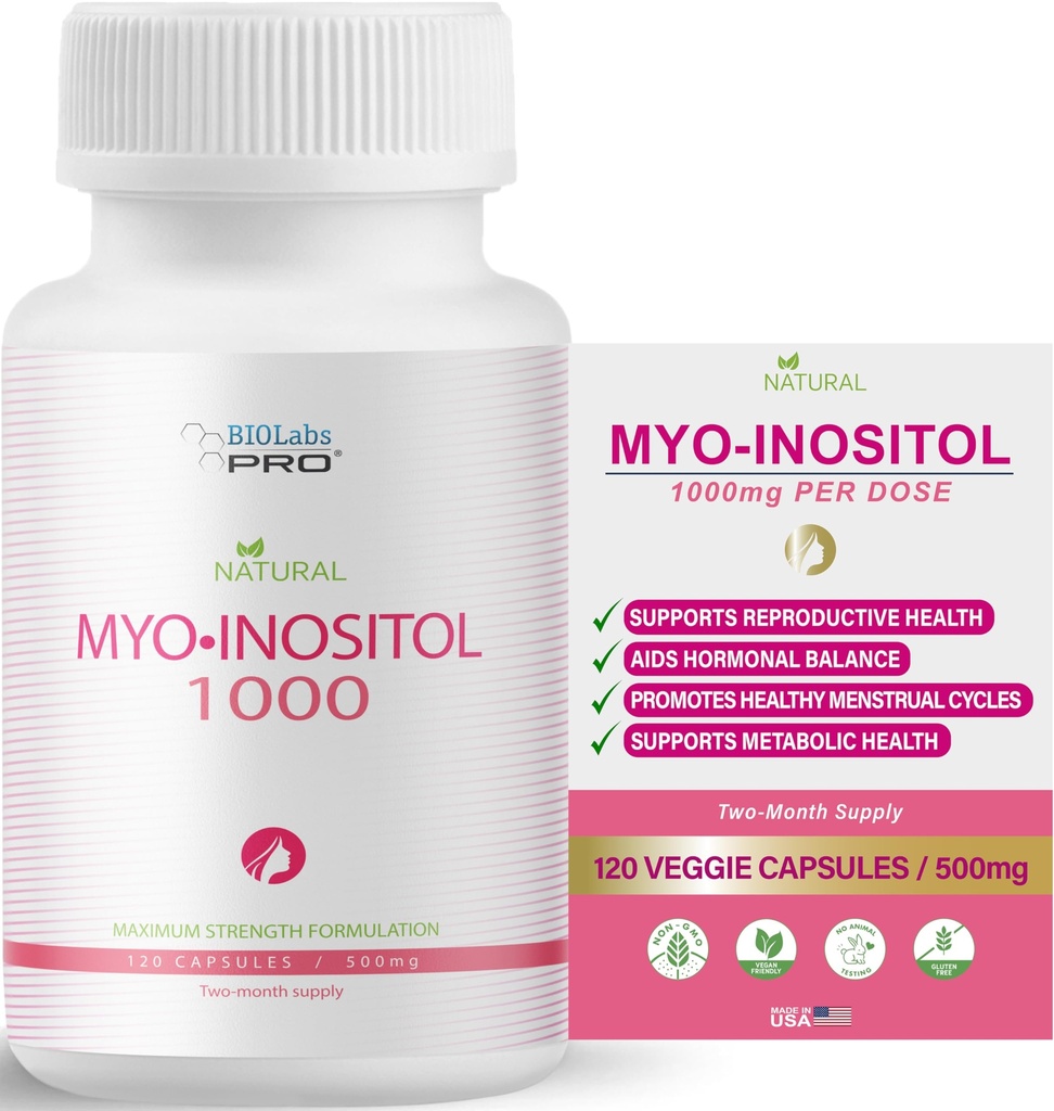 BIOLABS PRO Myo-Inositol doplnok 1000mg 