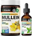 BIO KRAUTER Mullein 60 Gumies & Chlorofyl Tinture 2 Fl. Oz.
