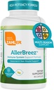 Zahler AllerBreez Immune System Support Formula s vitamínom C, Quercetin, vitamín B5, MSM & Stinging Nettle - Sezónna a ročná Immune Suplement, Dhist Allergy Supplement (180 kapsúl)