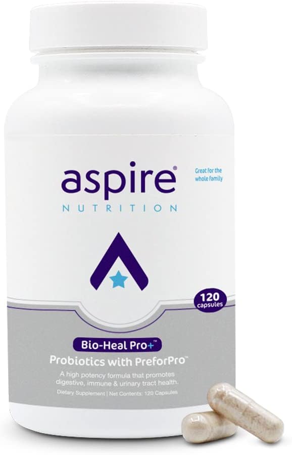 Aspire Nutrition Bio-Heal Pro+ 6-in-1 Probiotické Kapsule Doplnok 