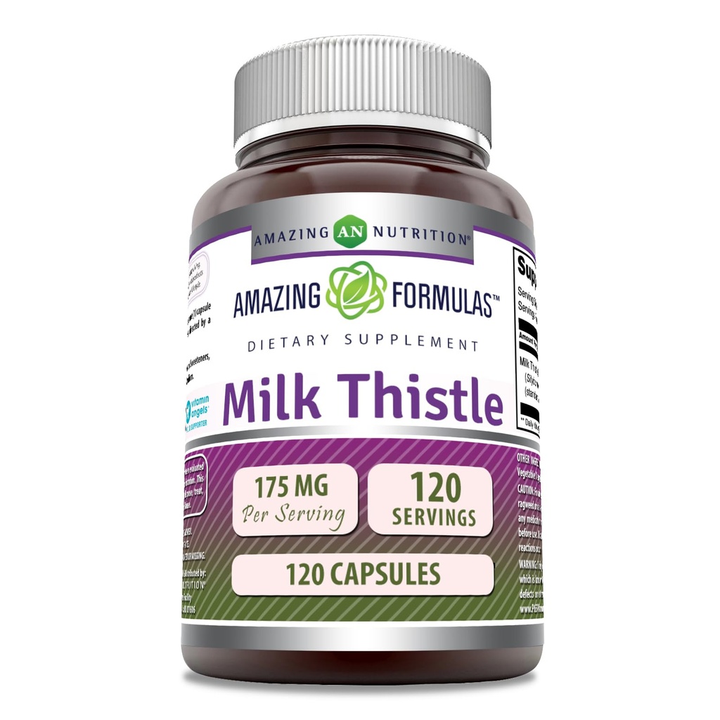Amazing Formules Milk Thistle Supplement 