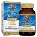 Záhrada života Probiotiká pre trávenie Zdravie Balance, Primal Defense Ultra Ultra Ultimate Formula, 15 miliárd CFU a 13 kmeňov Plus HSO, Vegetariánska a lepidlo zadarmo, 90 Kapsule