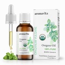 Essential Organic Oil of Oregano-100% Pure Neriedený grécky Oregano Oil with Carvatrol - Viac ako 86%, Non-GMO, Extra Strength Oregano Oil Organic Liquid Drops, 1 FL.OZ/30ml