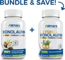 Palmara Health Premium Monolaurin 600 mg + L-lyzín + Monolaurin Combo