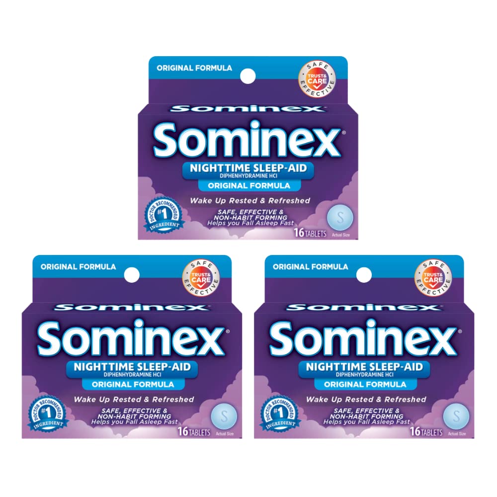 Sominex Maximálna sila Nočný čas spánok Aid 