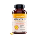 NatureWise vitamín D3 1000iu (25 μg) 1-ročný zdroj pre imunitnú podporu, zdravú funkciu svalov a zdravie kostí - non-GMO, bezlepok v organickom extra panenský olivový olej, (Mini Softgel), 360 počet